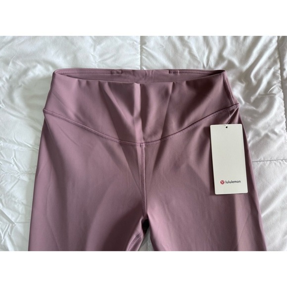 New Lululemon Wunder Under SmoothCover High-Rise Tight 25" Size 10 Lavender Lux - Picture 2 of 12
